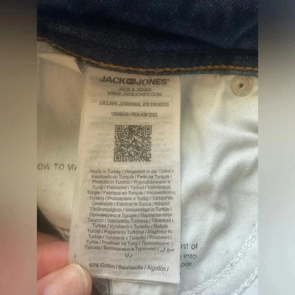 Jack & Jones Regular Fit/Clark Jeans 36x32 - Picture 11 of 14